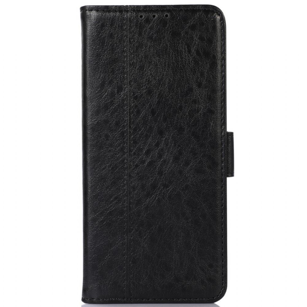 Folio-hoesje voor Google Pixel 6A Discreet Kunstleer