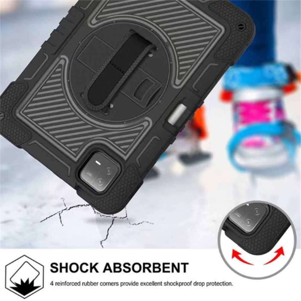 Case Hoesje Xiaomi Pad 6 Pro Telefoonhoesje Ultrasterk Met Schouderriem