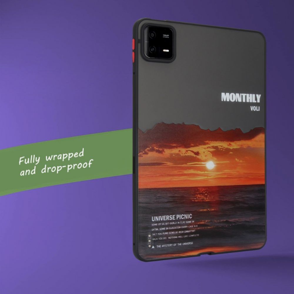 Case Hoesje Xiaomi Pad 6 Pro Telefoonhoesje Zonsondergang