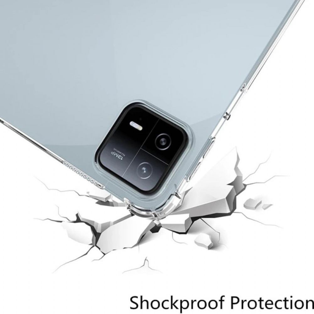 Hoesje Voor Xiaomi Pad 6 Pro Transparante En Gehard Glazen Schermbeschermer