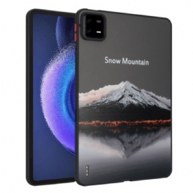 Hoesje Xiaomi Pad 6 Pro Besneeuwde Berg