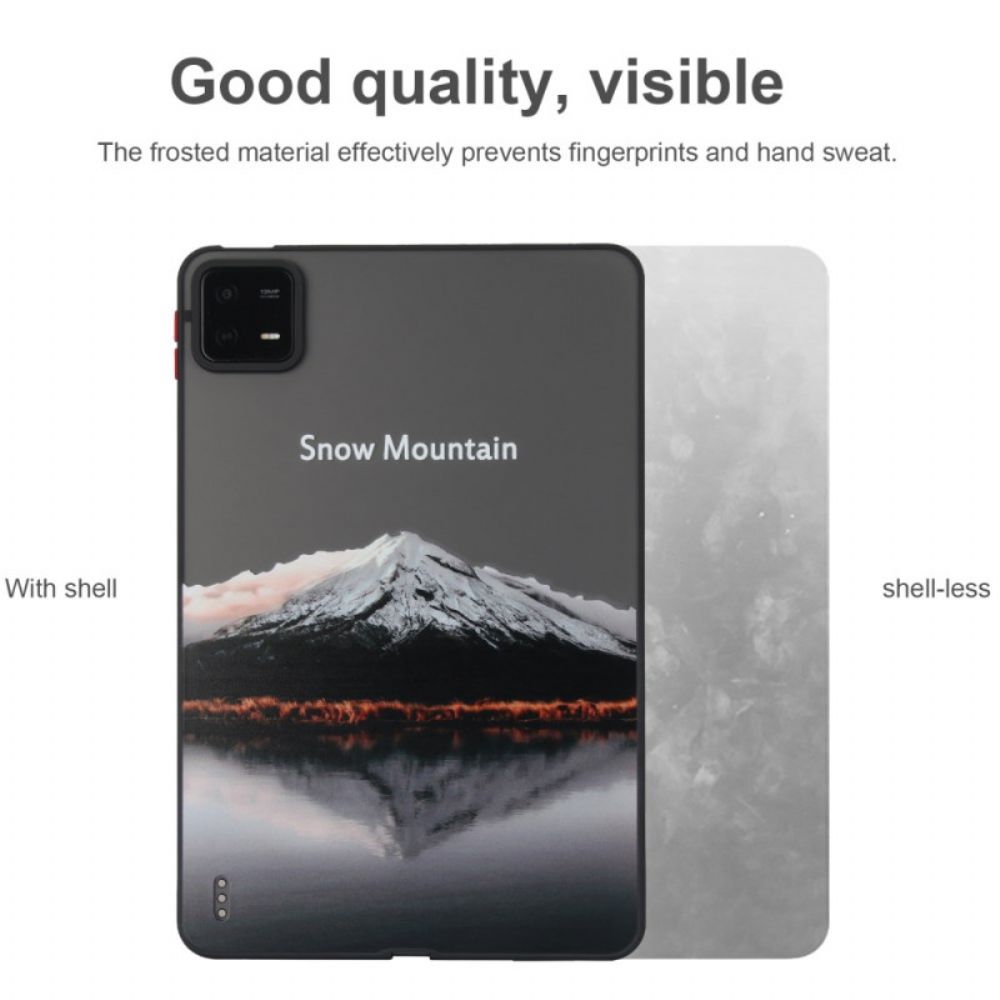 Hoesje Xiaomi Pad 6 Pro Besneeuwde Berg