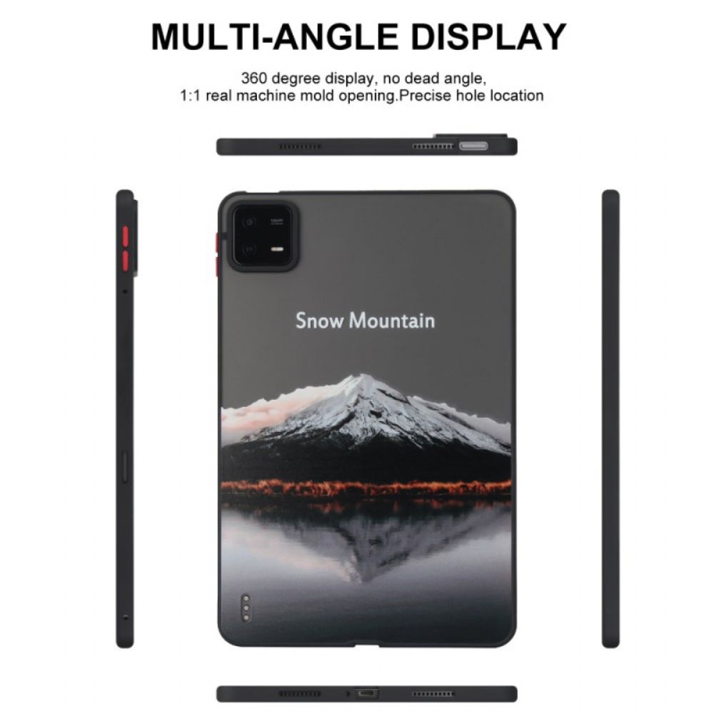 Hoesje Xiaomi Pad 6 Pro Besneeuwde Berg