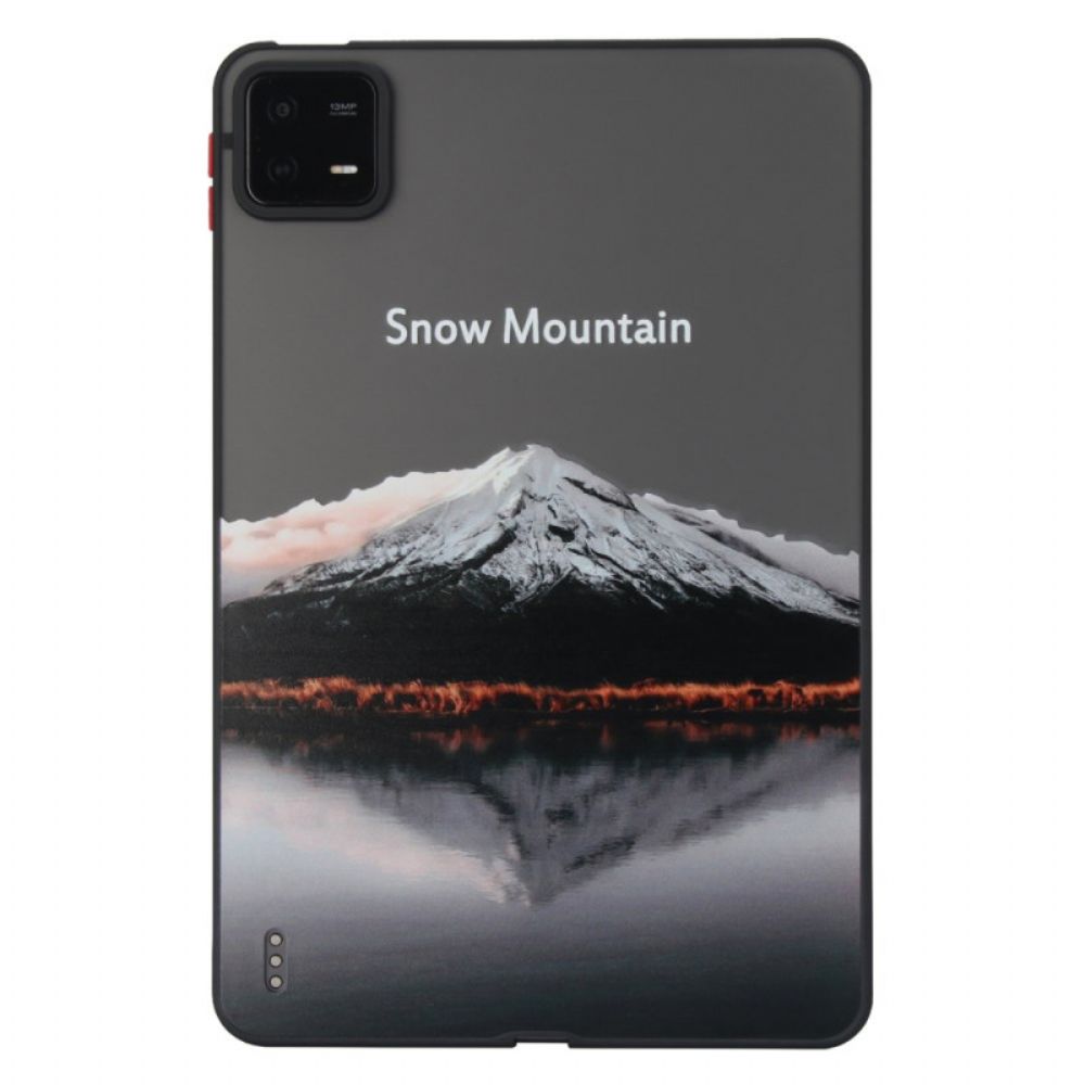 Hoesje Xiaomi Pad 6 Pro Besneeuwde Berg