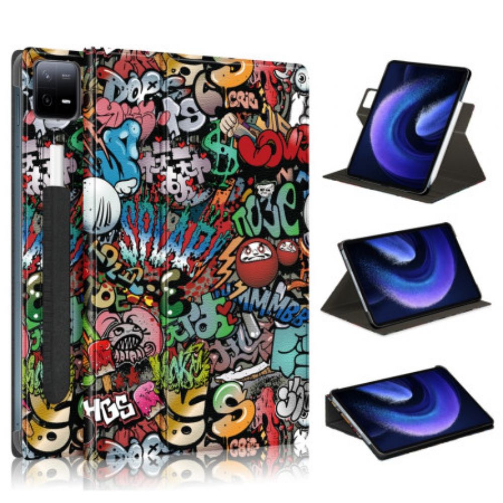 Xiaomi Pad 6 Pro Graffiti Draaibare Stylushouder
