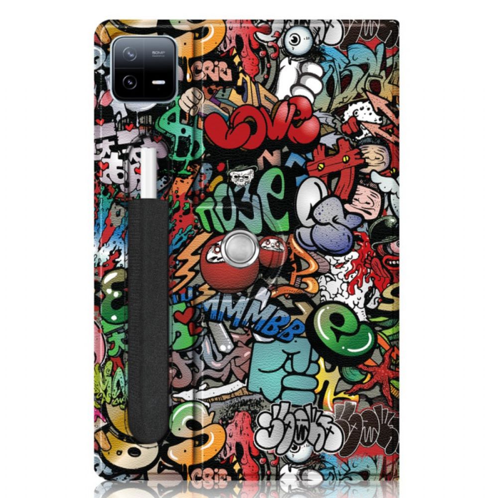Xiaomi Pad 6 Pro Graffiti Draaibare Stylushouder