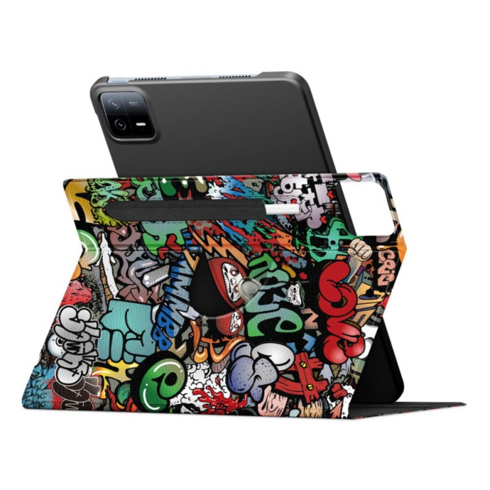 Xiaomi Pad 6 Pro Graffiti Draaibare Stylushouder