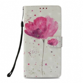 Hoesje Folio-hoesje voor Honor 10 Aquarel Halster