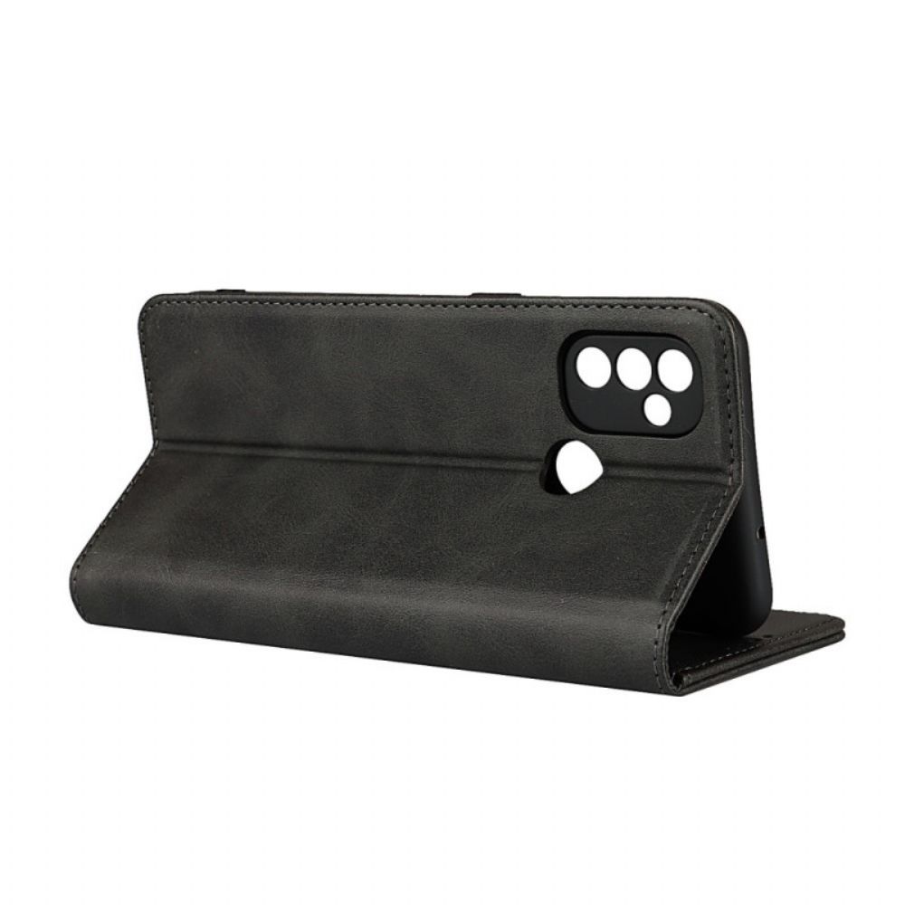 Bescherming Hoesje voor OnePlus Nord N100 Folio-hoesje Skin-touch