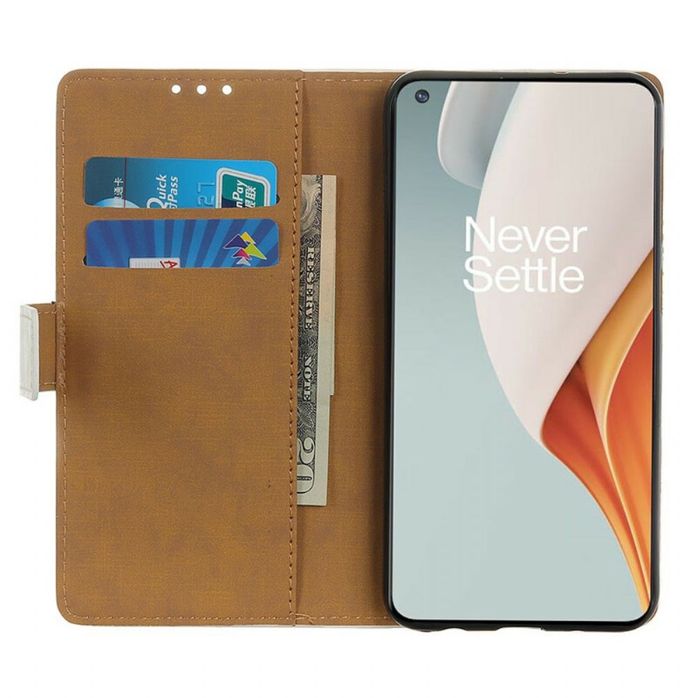 Flip Case voor OnePlus Nord N100 Eiffeltoren Van De Dichter