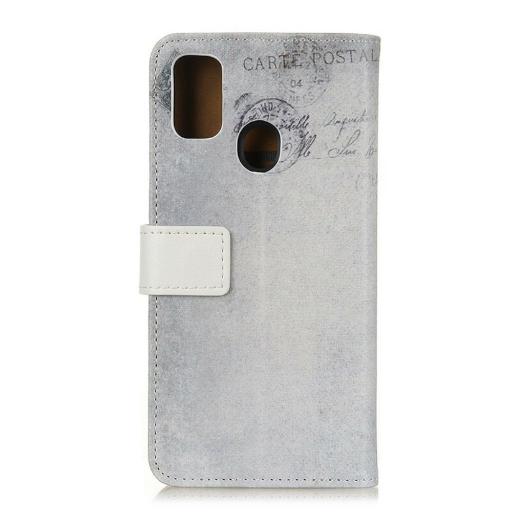 Folio-hoesje voor OnePlus Nord N100 Reizende Kat