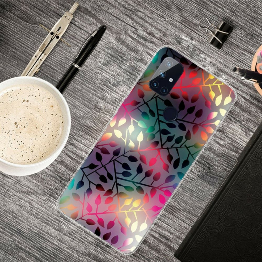 Hoesje voor OnePlus Nord N100 Bladeren