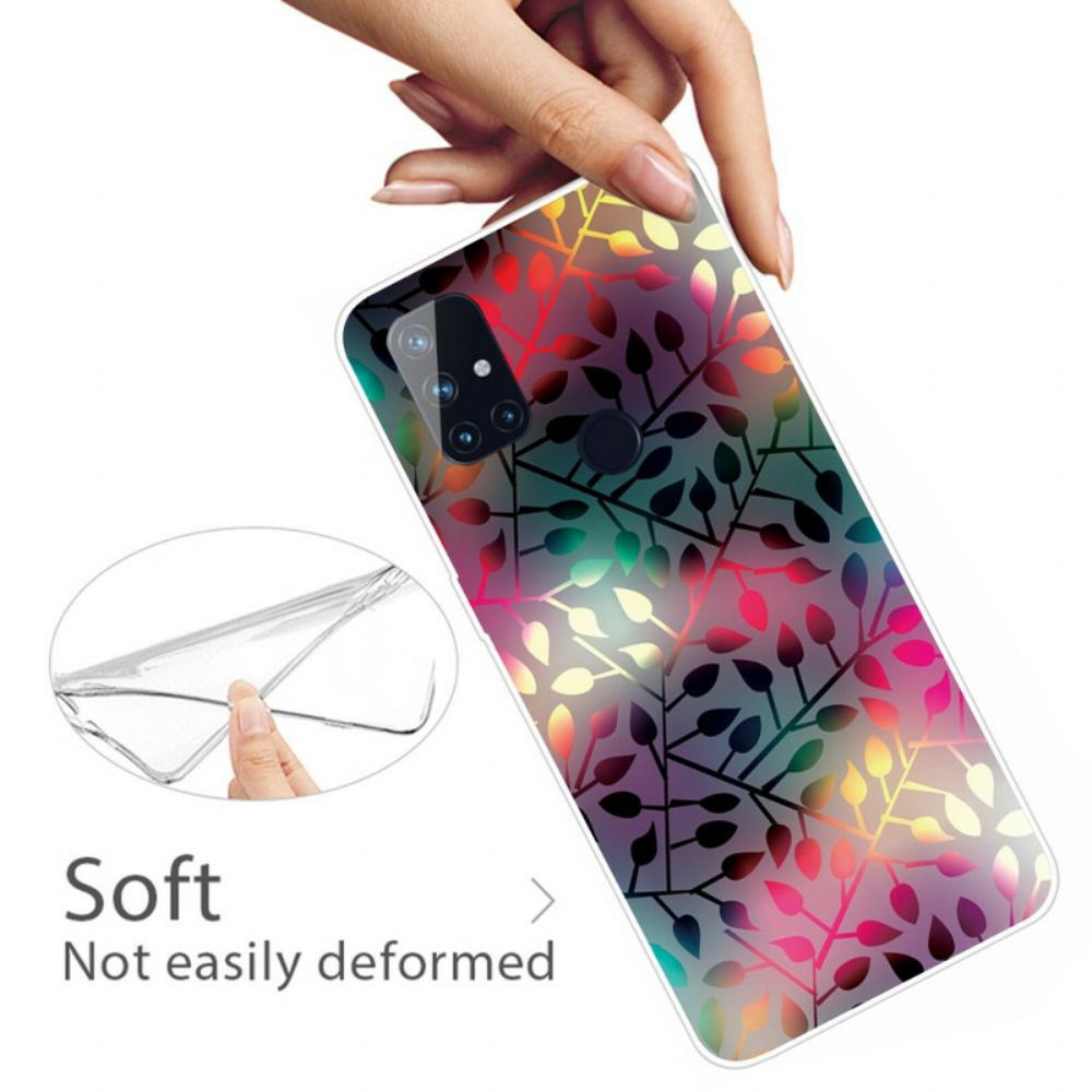 Hoesje voor OnePlus Nord N100 Bladeren