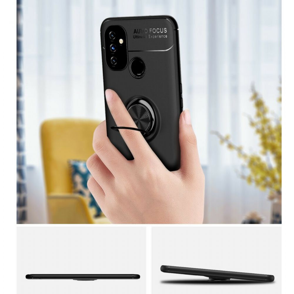 Hoesje voor OnePlus Nord N100 Draaiende Ring
