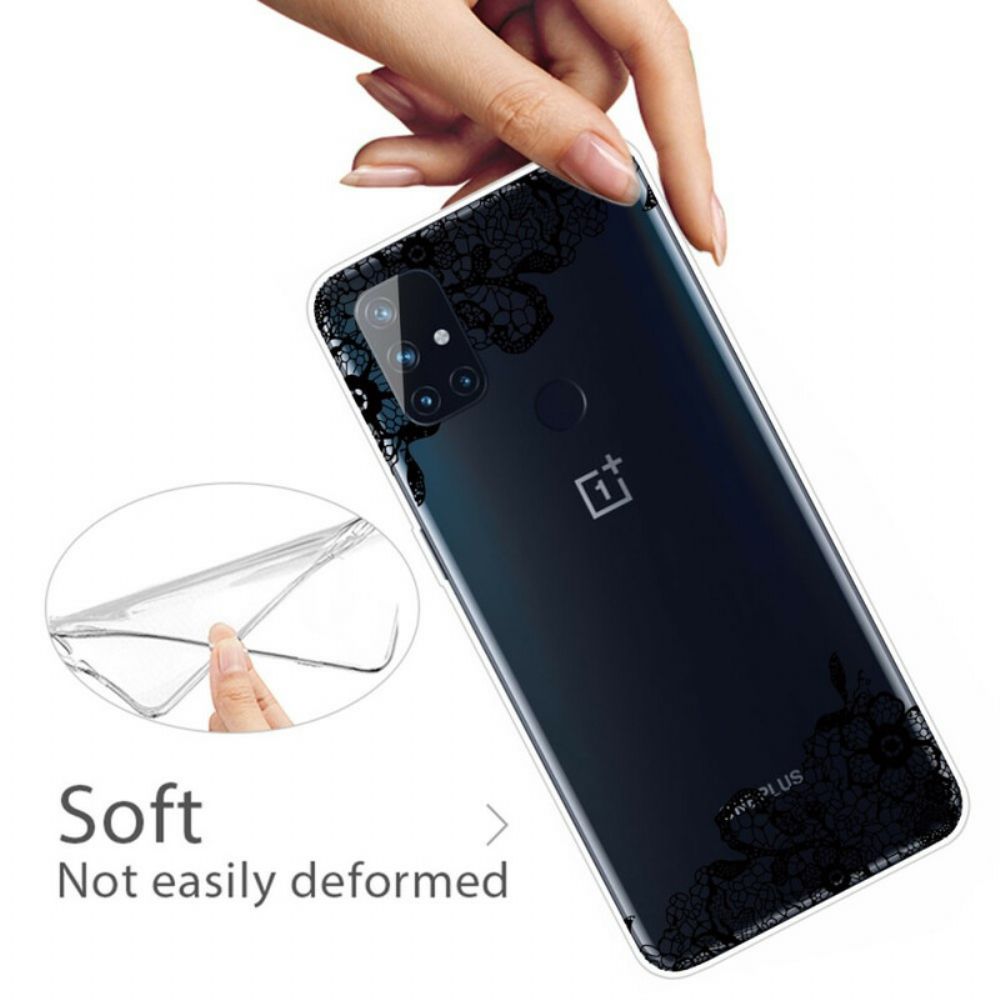 Hoesje voor OnePlus Nord N100 Fijn Kant
