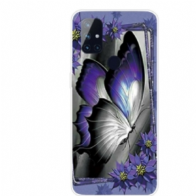 Hoesje voor OnePlus Nord N100 Koninklijke Vlinder