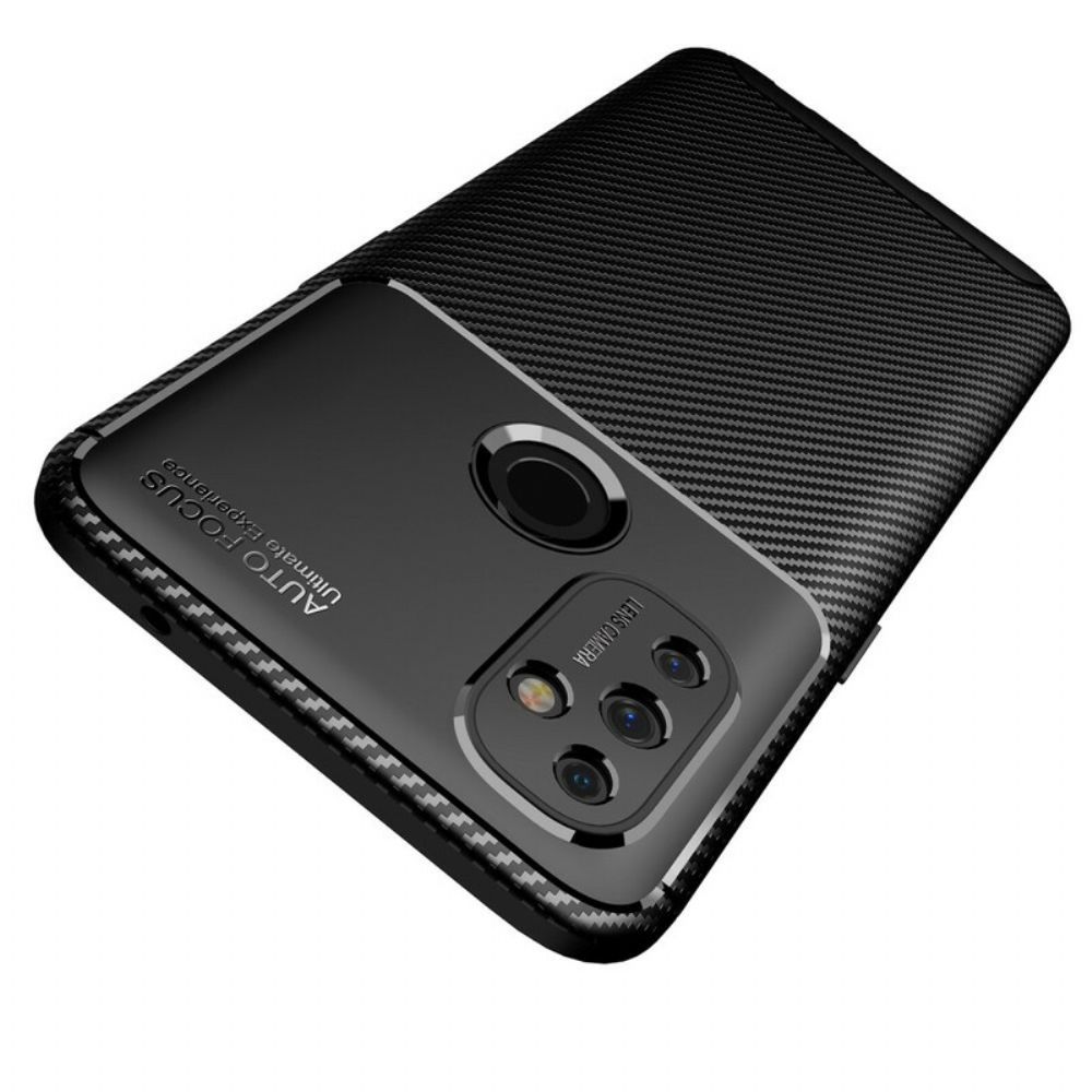 Hoesje voor OnePlus Nord N100 Koolstofvezelslang