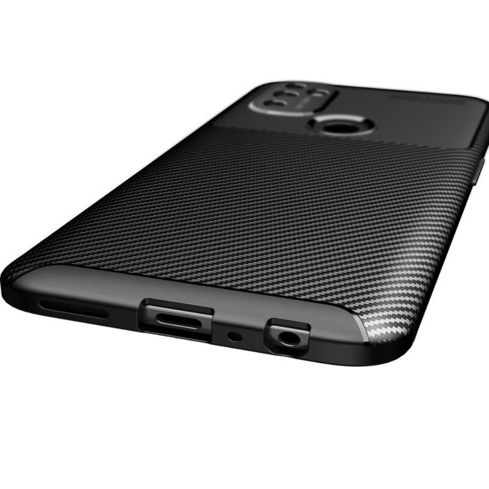 Hoesje voor OnePlus Nord N100 Koolstofvezelslang