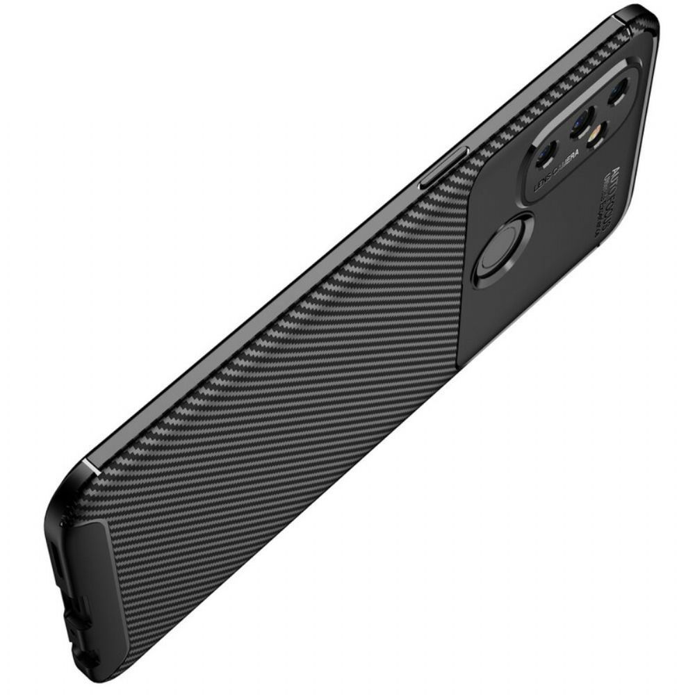 Hoesje voor OnePlus Nord N100 Koolstofvezelslang