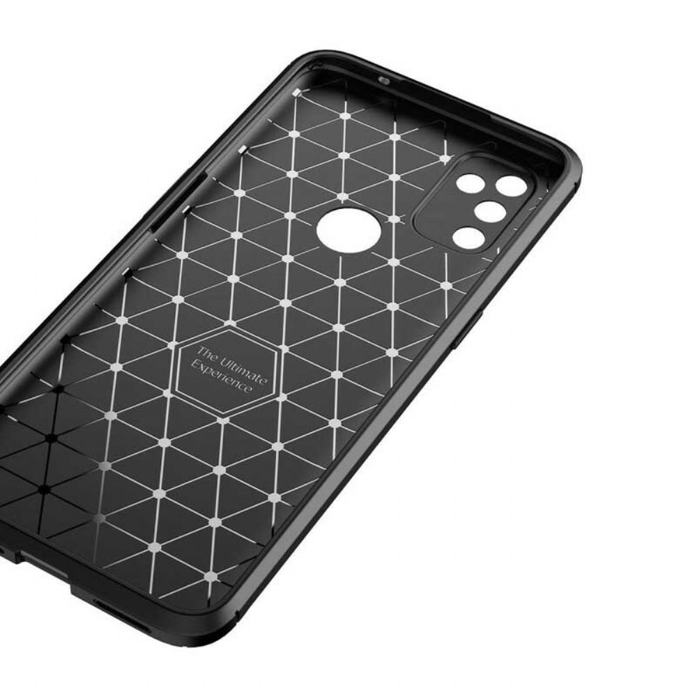 Hoesje voor OnePlus Nord N100 Koolstofvezelslang