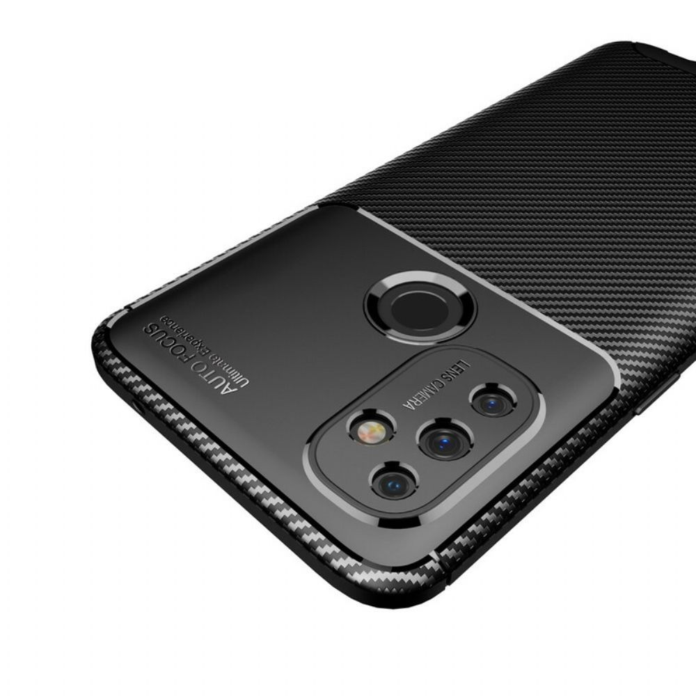 Hoesje voor OnePlus Nord N100 Koolstofvezelslang