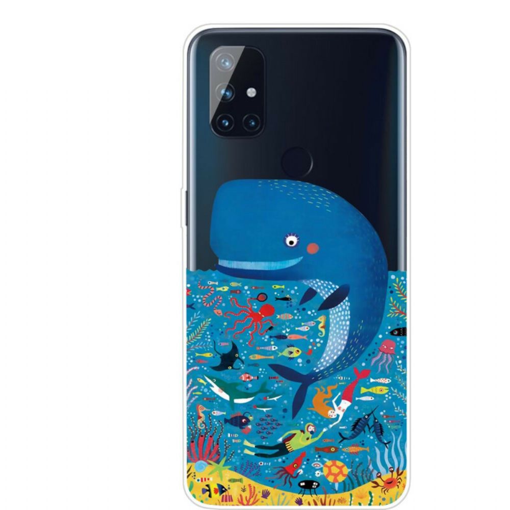 Hoesje voor OnePlus Nord N100 Maritieme Wereld