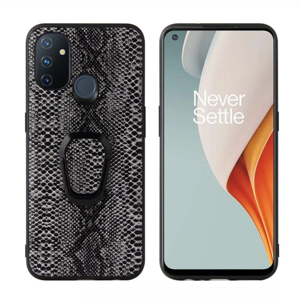 Hoesje voor OnePlus Nord N100 Slangstijl Ring-ondersteuning