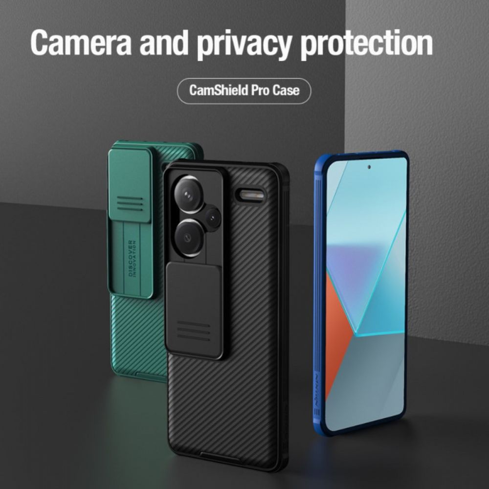 Case Hoesje Xiaomi Redmi Note 13 Pro Plus 5g Telefoonhoesje Camshield Nillkin