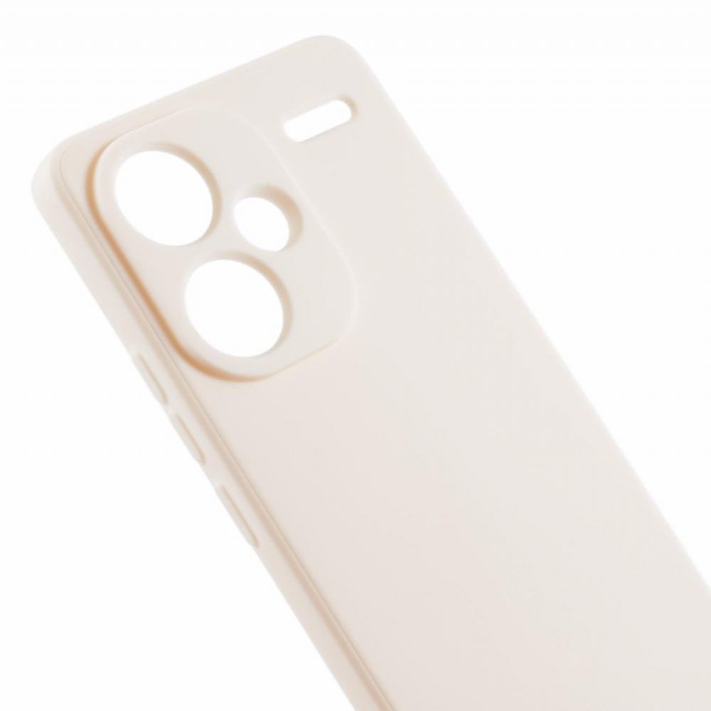 Hoesje Xiaomi Redmi Note 13 Pro Plus 5g Siliconen Rechte Randen Bescherming Hoesje