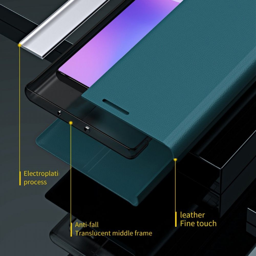 Bescherming Hoesje voor Honor X8 Folio-hoesje Nieuw Ontwerp