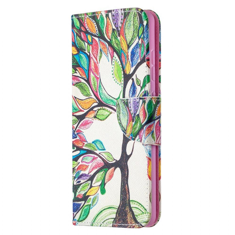 Flip Case voor Samsung Galaxy S20 FE Gekleurde Boom
