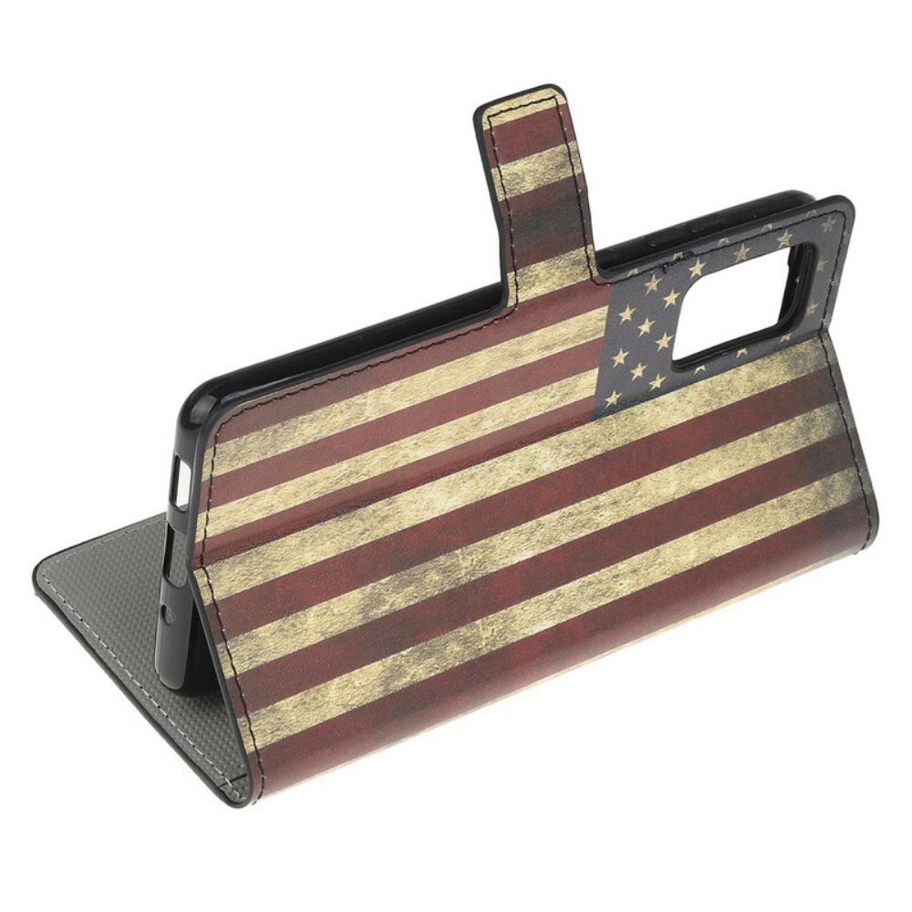 Folio-hoesje voor Samsung Galaxy S20 FE Amerikaanse Vlag