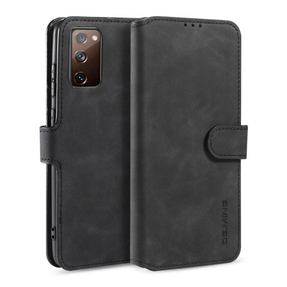 Folio-hoesje voor Samsung Galaxy S20 FE Dg.ming Retro