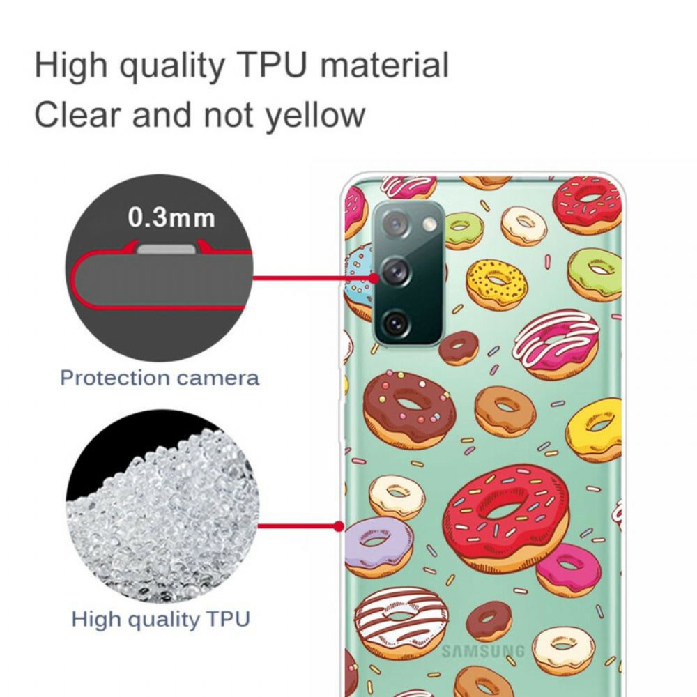 Hoesje voor Samsung Galaxy S20 FE Hou Van Donuts