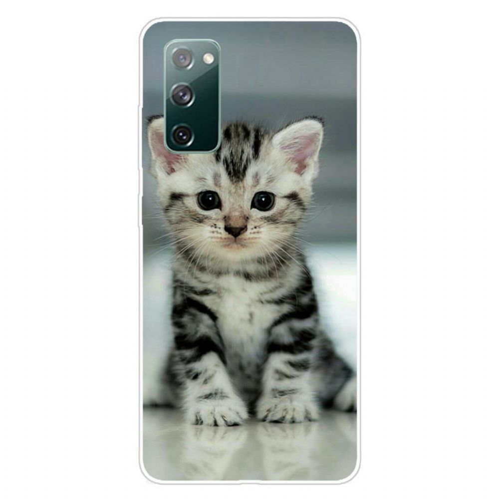 Hoesje voor Samsung Galaxy S20 FE Kitten Kitten