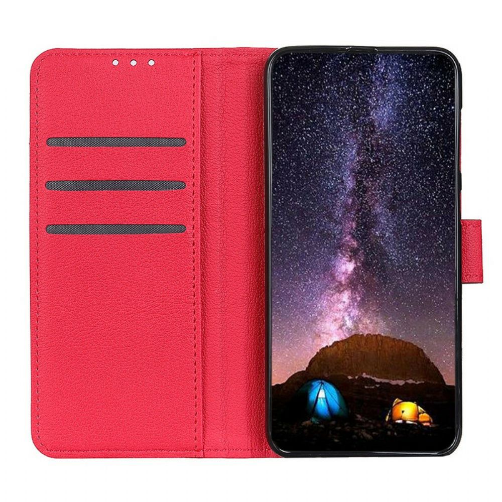 Leren Hoesje voor Samsung Galaxy S20 FE Lychee-textuur