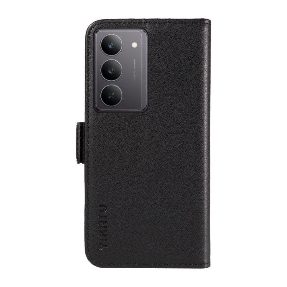 Flip Case Leren Realme C71 Ykatu