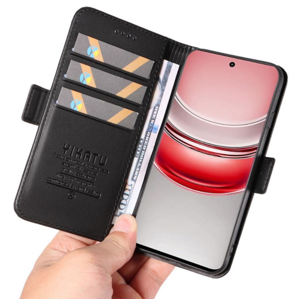 Flip Case Leren Realme C71 Ykatu