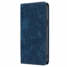 Folio-hoesje Realme C71 Suède-stijl