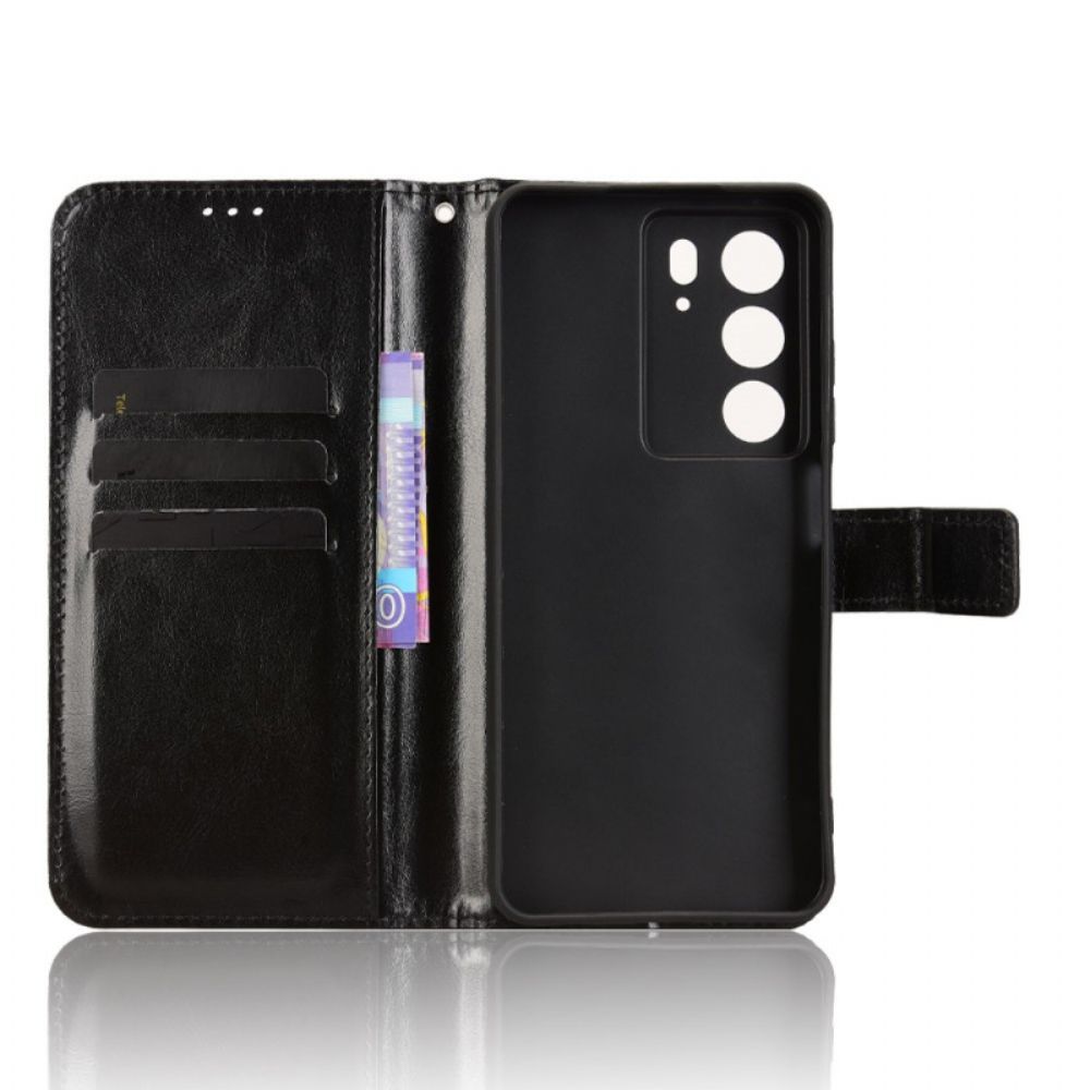 Folio-hoesje Realme C71 Telefoonhoesje Opvallend Imitatieleer