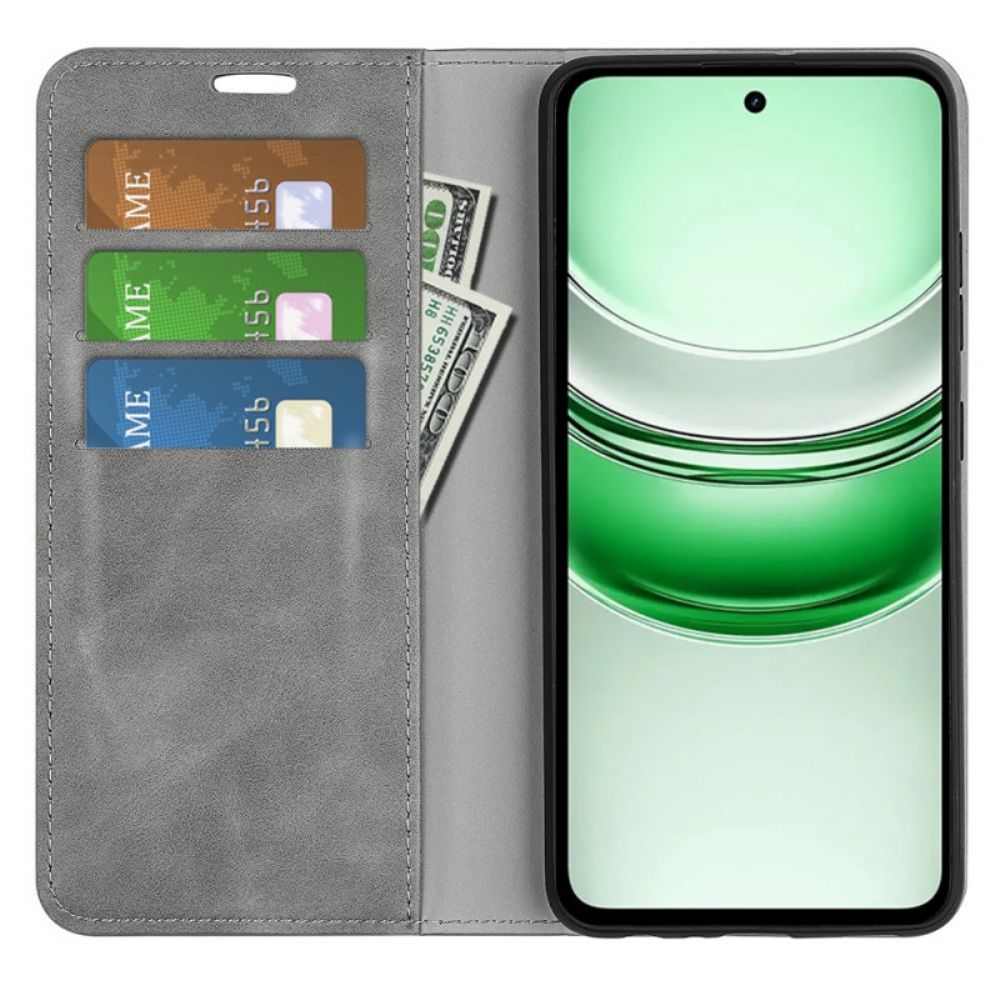 Folio-hoesje Realme C71 Telefoonhoesje Stijlgrijs