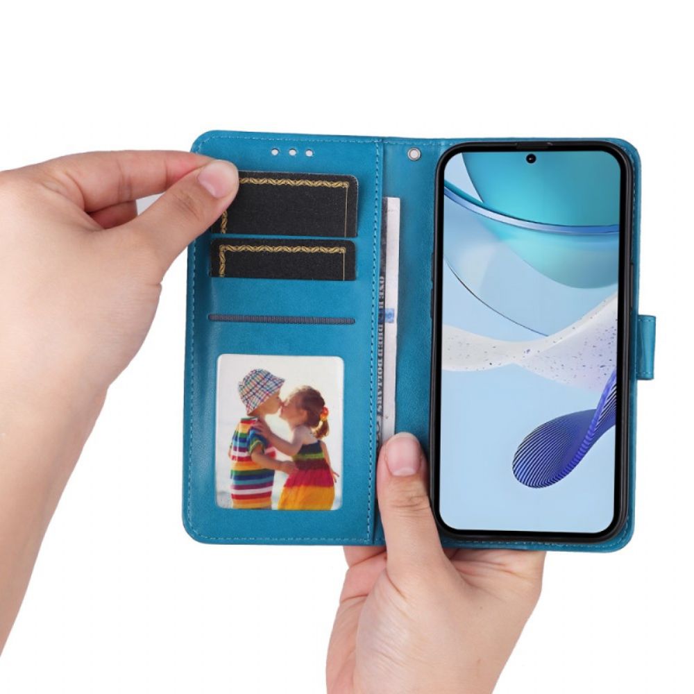 Folio-hoesje Realme C71 Telefoonhoesje Zonnebloem