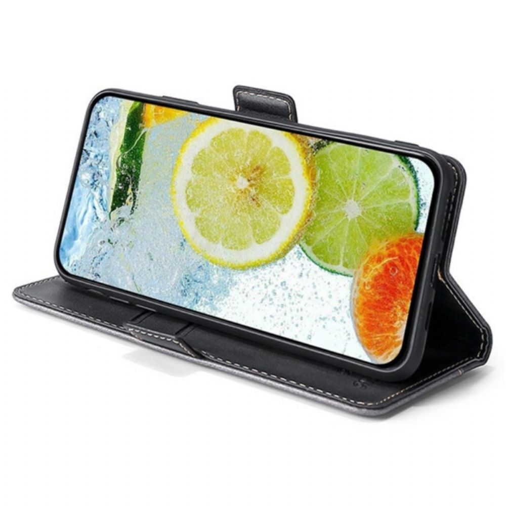 Folio-hoesje Realme C71 Tweekleurig