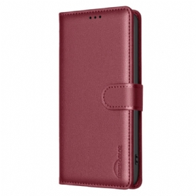 Leren Hoesje Voor Realme C71 Binfen Color Rfid-portemonnee