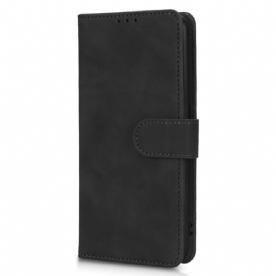 Flip Case voor Oppo Reno 8 Pro Met Ketting Effen Strappy