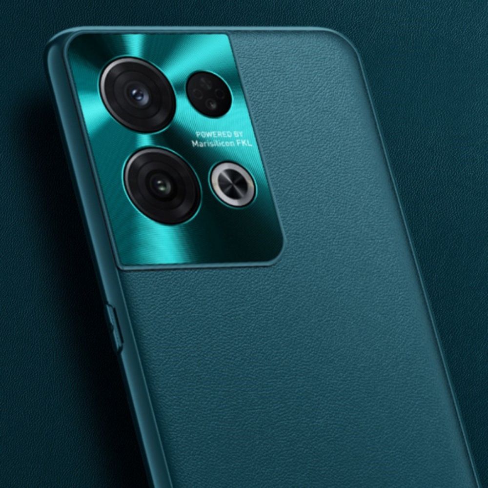 Hoesje voor Oppo Reno 8 Pro Premium Kunstleer