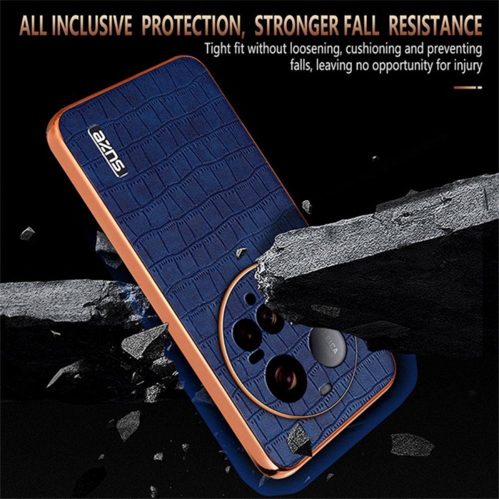Cover Hoesje Xiaomi 15 Ultra Telefoonhoesje Krokodillentextuur Azns