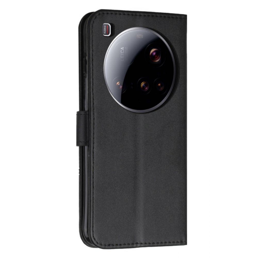 Flip Case Leren Xiaomi 15 Ultra Leerlook