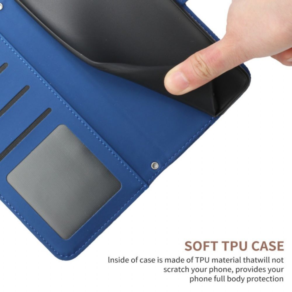 Flip Case Leren Xiaomi 15 Ultra Vlinderprint Bandje