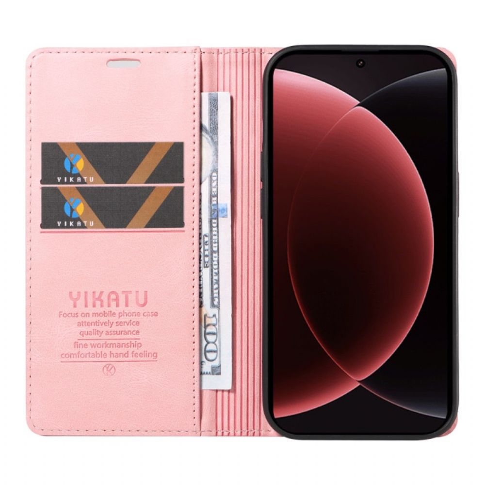 Folio-hoesje Voor Xiaomi 15 Ultra Vintage Stijl Ykatu